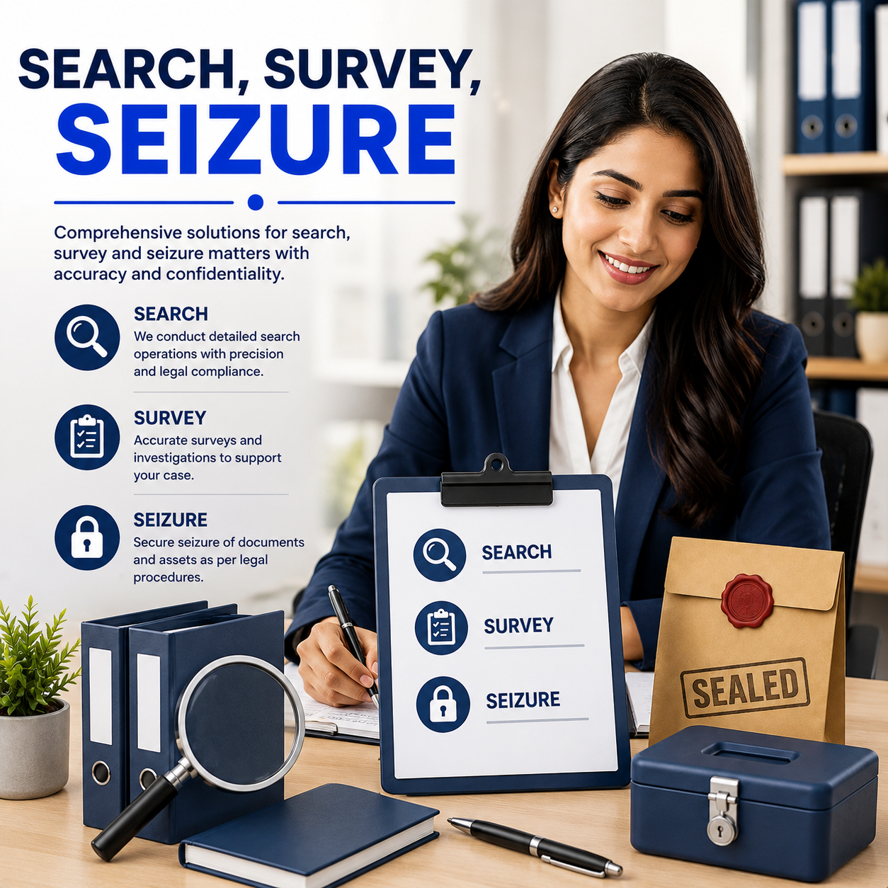 Search, Survey, Seizure
